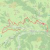 De TREBONS de Luchon à La Moraine de GARIN par la montagne d'ESTAU GPS track, route, trail