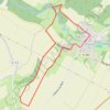 Autour de Boubers-sur-Canche GPS track, route, trail