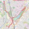 Les canaux de Dorignies -Douai GPS track, route, trail