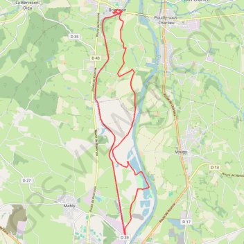 La Briennonaise Familial GPS track, route, trail