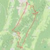 Traversée Rochers de la Bade-Colombier-Roc de Poyez GPS track, route, trail