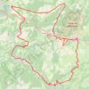 Vers les fermes d'Athoses - Saône GPS track, route, trail
