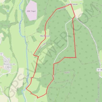 Sortie Violot GPS track, route, trail