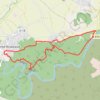 Gorges du Gardon de Russan au Pont Saint-Nicolas GPS track, route, trail