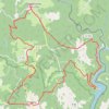 Saint-Etienne au Clos GPS track, route, trail
