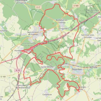 Rando des Granges GPS track, route, trail