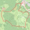 Le col du Pariou - Orcines GPS track, route, trail