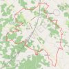 Base VTT Aubeterre-Tracé N°10-Yviers GPS track, route, trail