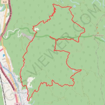 La Joncquera-Torre-Sta Llucia-Forcadell GPS track, route, trail