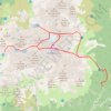 Grand Pic de Belledonne : Traversée des Trois Pics GPS track, route, trail