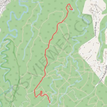 Cascades Gras et Tambour GPS track, route, trail