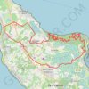 Foret des Saumonards à Boyardville 50kms GPS track, route, trail
