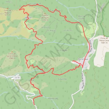 Circuit de Béasse GPS track, route, trail