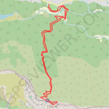 Croix de provence vauvenargues les cabassols GPS track, route, trail