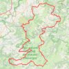 Tour des volcans et des lacs d'Auvergne GPS track, route, trail