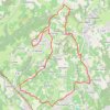 Pays Beaujolais - Pierres Dorées - Saint-Laurent-d'Oingt GPS track, route, trail
