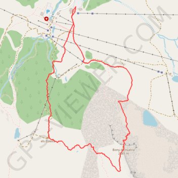 Bony d'Envalira - Via Ferrata GPS track, route, trail
