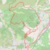 Sainte Christine - Cuers - Valcros GPS track, route, trail