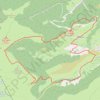 La montagne de la Molède - Albepierre-Bredons GPS track, route, trail