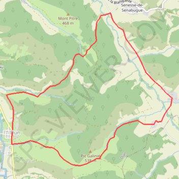 Rando15 GPS track, route, trail