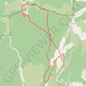 Relai des chasseurs GPS track, route, trail