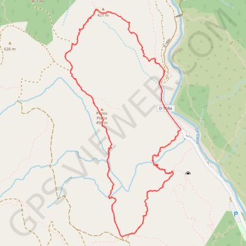 PR6 A Ranedda GPS track, route, trail