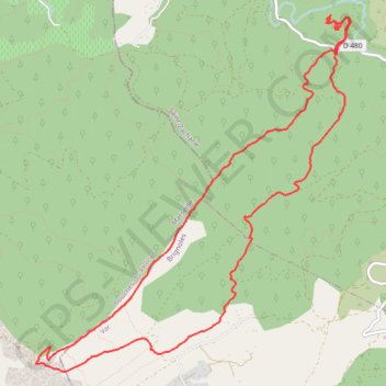 Saint Zacharie GPS track, route, trail