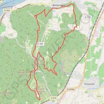 Frigolet GPS track, route, trail