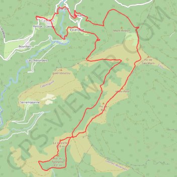 San Marti - Laviale GPS track, route, trail