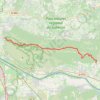 Traversée d'Ouest en Est du Petit Lubéron GPS track, route, trail