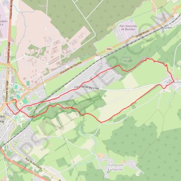 10Km Marche Verdenne GPS track, route, trail