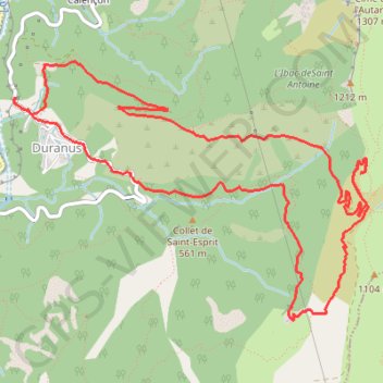 Rocca Spaviera GPS track, route, trail