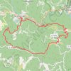 Blannaves ( barrage Sainte Cécile) GPS track, route, trail