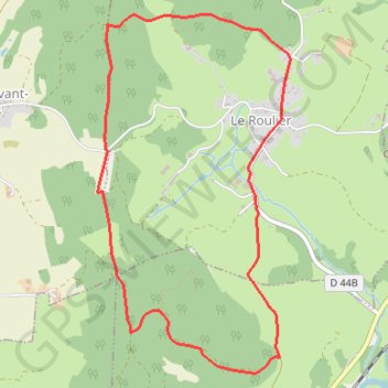 Chemins du Cœur des Vosges - La Meule GPS track, route, trail