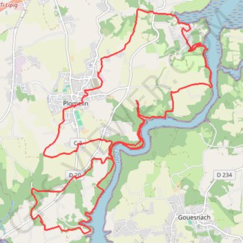 Circuit de Rosulien GPS track, route, trail