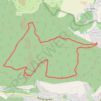 Vaux_Marival_Bois-la-Dame GPS track, route, trail