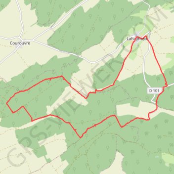 13 - Gros Charme GPS track, route, trail