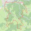 De Sauxillanges à Chabreyras GPS track, route, trail