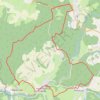 Chemins du Cœur des Vosges - Les Fontaines Chaudes GPS track, route, trail