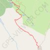 Montée au Pique d'Endron GPS track, route, trail