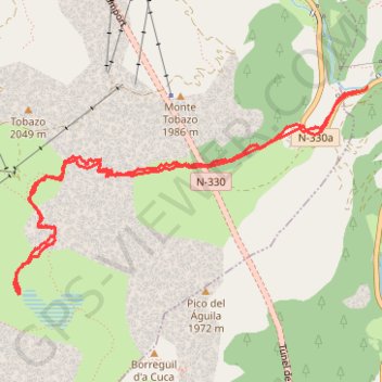 Ibón de Tortiellas desde Rioseta GPS track, route, trail