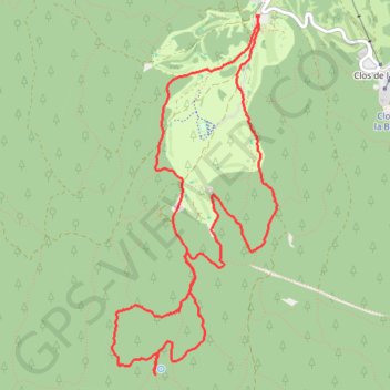 Correncon puits des ravieres GPS track, route, trail