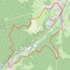 Chemins du Cœur des Vosges - Le bois des Goules GPS track, route, trail