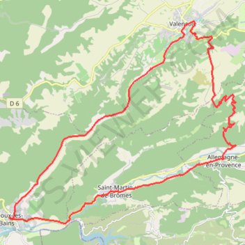 Petit Plateau GPS track, route, trail