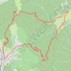 Le Trehkopf par le Uhufels et le Gommkopf GPS track, route, trail