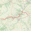 GR22 De Richebourg (Haute-Marne) à Verneuil-sur-Avre (Eure) GPS track, route, trail