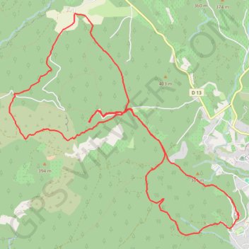 Cotignac - Les Hauts de Cotignac GPS track, route, trail