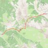 Queyras-Viso Étape 01 : Ceillac - Saint-Véran (direct) GPS track, route, trail