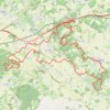 Chermignac 38km-8142587 GPS track, route, trail