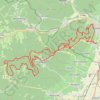 Intersport Selestat Grand Trail HK 59 Km GPS track, route, trail